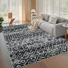 Low Pile Runner Rug - Non-Slip Stain Resistant Area Rug, Non-Shedding Throw Floor Cover for Kitchen Entryway Living Room Bedroom - 3 of 4