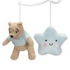 Bedtime Originals Starlight Pooh Musical Baby Crib Mobile - Blue, Animals - 4 of 4