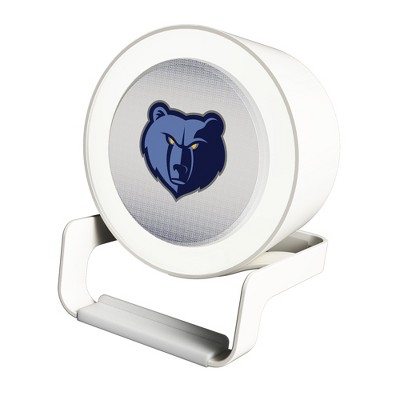 Keyscaper Memphis Grizzlies Linen Night Light Charger and Bluetooth Speaker