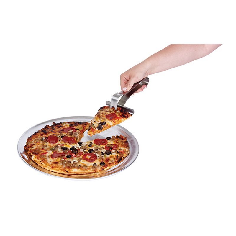Winco Pizza Server Tongs, 5-1/2" x 4-1/2", 2 of 3
