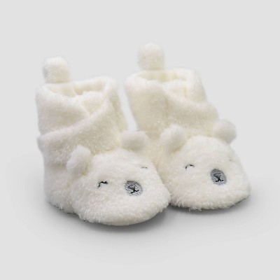 white bear slippers