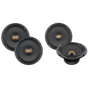 Hertz SPL Show Series Pair of SV-1651 6.5" 4-Ohm SPL Midrange Speaker Drivers with a Pair of SPL Show Series SV-2001 8 in. SPL 4-Ohm Midrange Speakers - 1 of 4