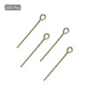 Unique Bargains DIY Craft Necklaces Bracelets Earrings Jewelry Making Iron 21 Gauge Eye Pins 200 Pcs - 3 of 4