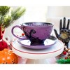 Silver Buffalo Disney The Nightmare Before Christmas Spiral Hill Ceramic Teacup and Saucer Set - 4 of 4