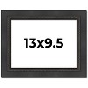 PosterPalooza | Photo Size Traditional Black Picture Frame - UV Acrylic, Foam Board Backing, Hanging Hardware - 2 of 4