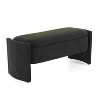 CAVINAS Boucle Fabric Storage Ottoman Bench with Storage Compartment,Upholstered Storage Ottoman,Storage Benches for Living Room,Bedroom - 4 of 4