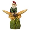 Design Toscano On a Butterfly's Back Garden Gnome Statue - 2 of 4