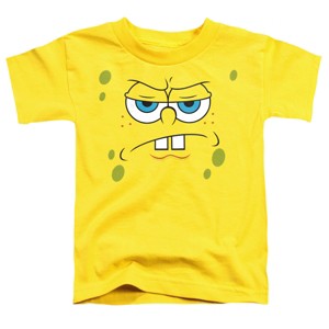 Toddler Boys' Spongebob Angry Face T-Shirt - 1 of 4
