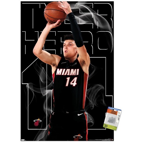 NBA Miami Heat - Logo 21 Wall Poster, 22.375 x 34, Framed 