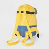 Boys' Minions 14" Plush Backpack - Yellow - 2 of 4