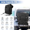 Unique Bargains Universal Outdoor Spare Tire Trash Bag Cargo Storage Bag Gear Bag for Off-Road Truck SUV Tailgate Trash Bag Tire Backpack Black 1 Pc - 4 of 4