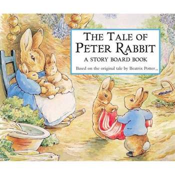 All about Peter - (Peter Rabbit) by Beatrix Potter (Board Book)