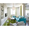 Elegant Lighting Selene 1 light Brass Pendant - 2 of 4