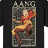 Avatar The Last Airbender Aang & Air Symbol Adult Black Crew Neck Short Sleeve T-shirt - 4 of 4
