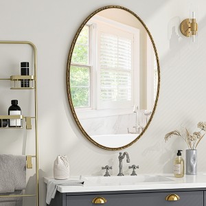 Bathroom Mirror,Vanity Mirror or Wall Decor Mirror Concise Style for Living Room Bedroom Entryway(Contains Mirror Only) - 1 of 4
