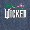 Men's - Wicked - Wand And Broomstick Logo Short Sleeve Graphic T-Shirt - 2 of 4