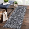 coucheta Washable Area Rug for Living Room, Multi-size Modern Bordered Non Slip Stain Resistant Non Shedding Low Pile Carpet, for Bedroom, Dining - 2 of 4