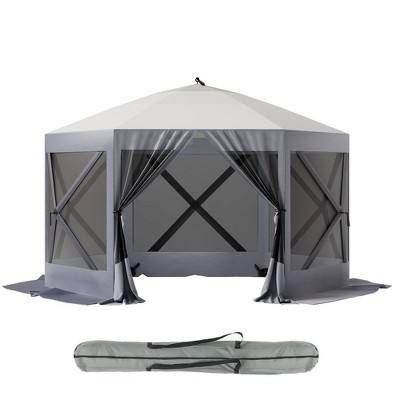 Camping Canopy Tent Pop-up,  with Mosquito Netting, Outdoor Canopy Tent, for Patio, Backyard Party