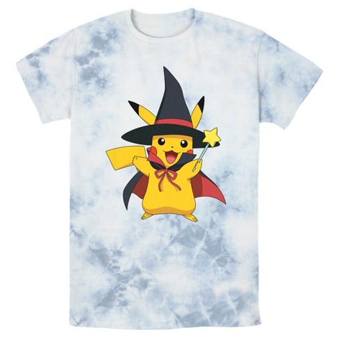 Men's Pokemon Halloween Pikachu Magic Wand T-Shirt - image 1 of 4