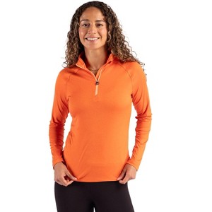 Cutter & Buck Coastline Epic Comfort Recycled Women’s Quarter Zip - 1 of 2
