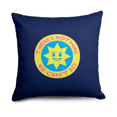Disney Inside Out 2 Nothing We Can't Do  Throw Pillow 18 x 18 inches