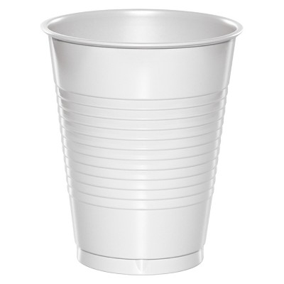 20ct White Disposable Cups