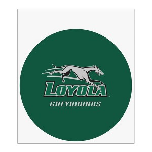 Loyola University Maryland Primary Logo Automotive Car Window Locker Circle Bumper Sticker - 1 of 4