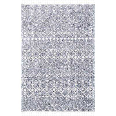 Berber Fringe Shag BFG516 Power Loomed Rug - Safavieh