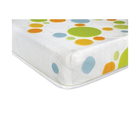 7" Jimmie Kids Memory Foam Mattress Full Winter White - miBasics
