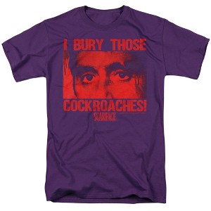 Scarface Cockroaches Adult T-Shirt - 1 of 4
