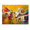 Trademark Fine Art-Marion Rose 'Dance of the Longhorns' Canvas Art - 2 of 3