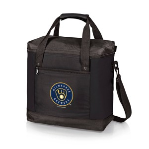 MLB Milwaukee Brewers Montero Cooler Tote Bag - Black - 1 of 3
