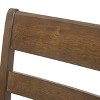 NicBex Set of 2 Modern Fabric Dining Chairs with Curved Backrest, Upholstered Metal Frame Side Chairs for Kitchen, Dining Room - 4 of 4