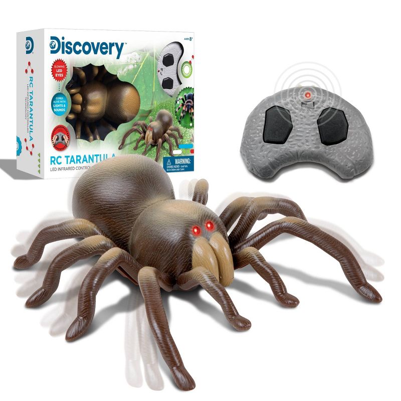Discovery Kids LED Infrared Controlled (RC) Tarantula Spider, 1 of 12
