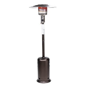 Kumasinova 88"H Outdoor Propane Heater 47000 BTU,Freestanding Gas Patio Heater with Stainless Steel Burner for Commercial and Residential Use - 1 of 4