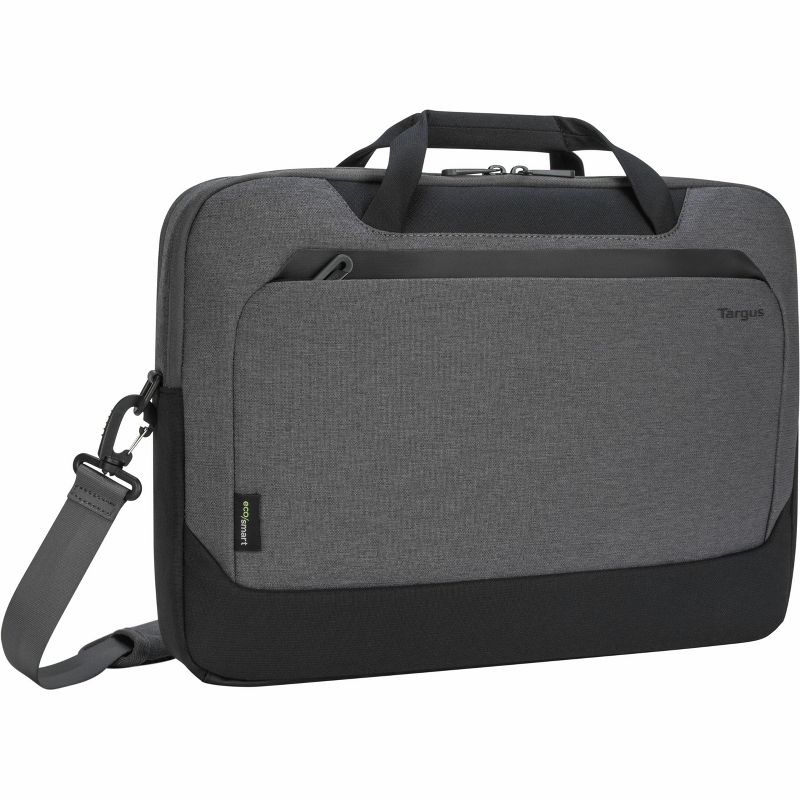 Targus 15.6” Cypress Briefcase with EcoSmart®, Lt Grey, 1 of 9