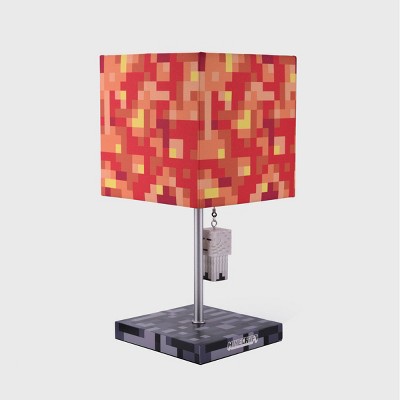 Minecraft Ghast and Lava Block Table Lamp