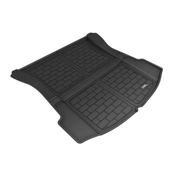  SUPER LINER Floor Mats for Tesla Model Y 5-Seat 2021-2023 2024  Custom Fit All Weather TPE Cargo Liner Cargo Trunk Accessories (Does NOT  fit 7-Seat) : Automotive
