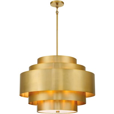 Minka Lavery Spyglass Terrace 26" Wide Soft Brass Pendant Light