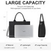 CLUCI Laptop Tote Bag for women 15.6 inch Computer Briefcase Leather Work Shoulder Bags Handbag for Office,School,Travel - 2 of 4
