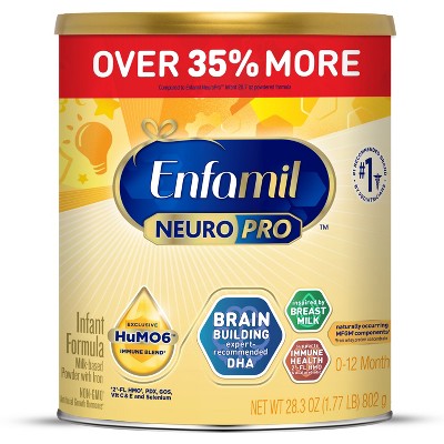 Image of Enfamil NeuroPro Non-GMO Powder Infant Formula - 28.3oz