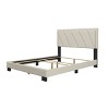 Salina Diagonal Stitched Upholstered Bed - Eco Dream - 2 of 4