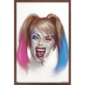 Trends International DC Comics - Harley Quinn - #1 Variant Framed Wall Poster Prints - 1 of 4