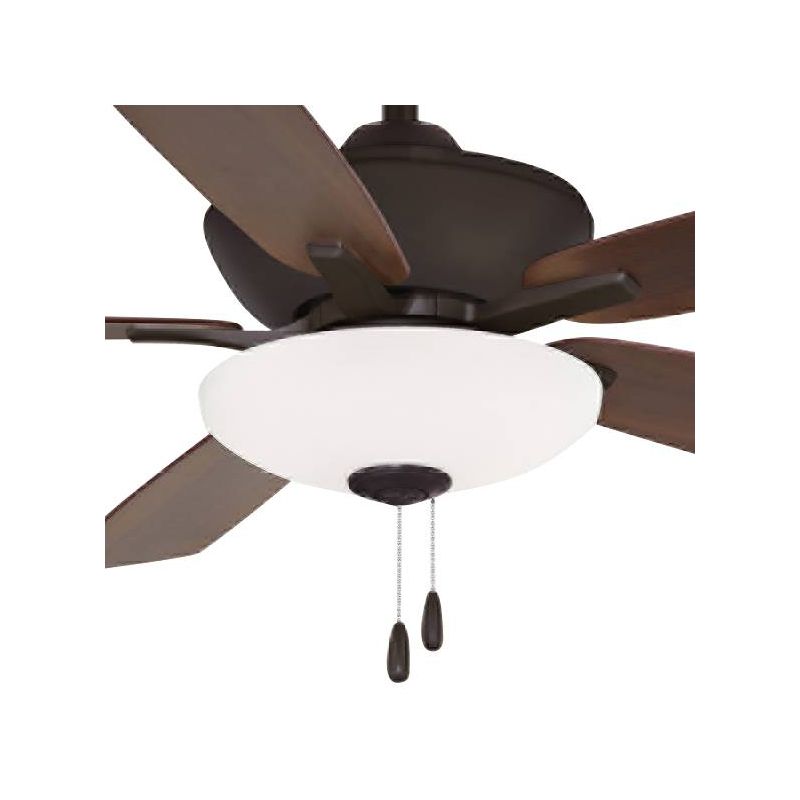 52" Minka Aire Minute Oil-Rubbed Bronze LED Pull Chain Ceiling Fan, 2 of 4