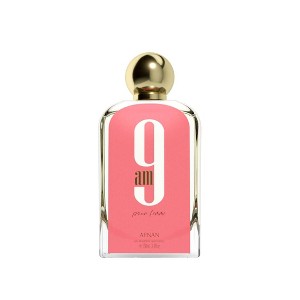 Afnan 9 AM Pour Femme Eau De Parfum Spray for Women, Fruity Floral Perfume Fragrance, 3.4 Fl Oz - 1 of 4