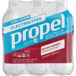 Propel Zero Black Cherry Enhanced Water - 6pk/16.9 fl oz Bottles
