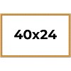 PosterPalooza | 40x24 Wood Antique Frame with UV Acrylic, 4 Finishes: Bronze, Gold, Silver, and Black - 2 of 4
