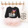 The Juniper Shop Mini Smiley Rainbow Cloud Aria Toddler Long Sleeve Tee - 3 of 4