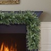 Puleo 9'x10" Artificial Lexington Fir Christmas Blue/Green Garland - 4 of 4