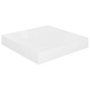 vidaXL Floating Wall Shelf High Gloss White 9.1Inchx9.3Inchx1.5Inch MDF - 2 of 4